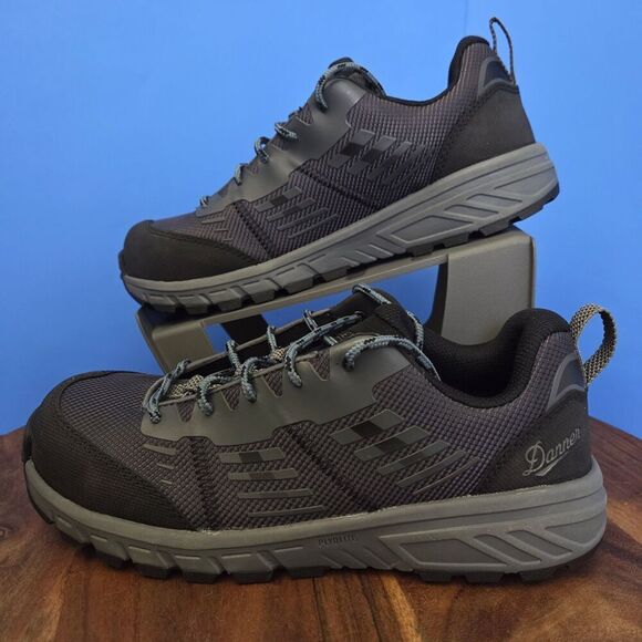 DANNER Run Time - Dark Shadow Composite Toe (NMT) Safety Shoe 12377 Women's 9.0 - Picture 3 of 10